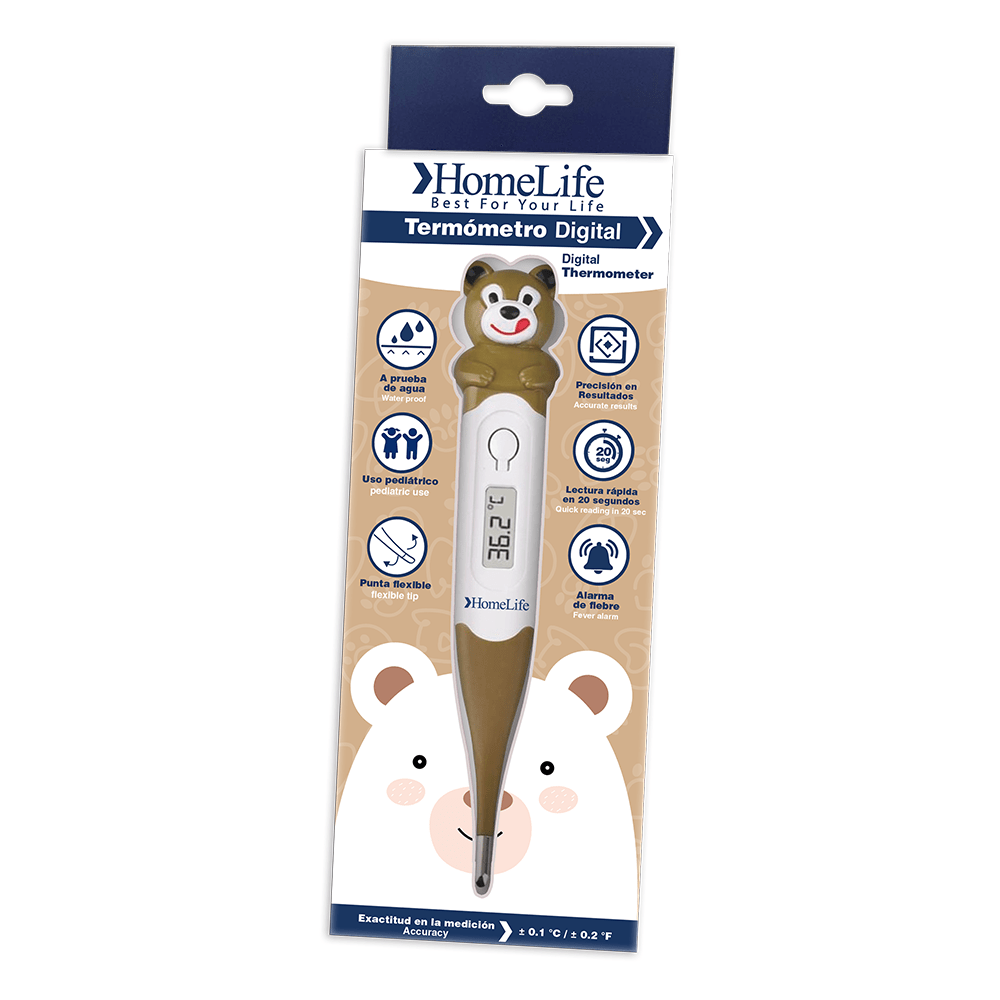 termometro pediatrico homelife oso empaque